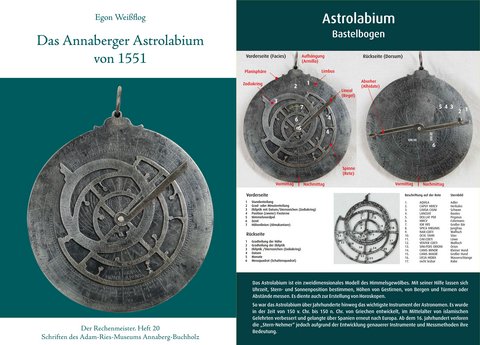 Astrolabium: Beschreibung und Bastelbogen.